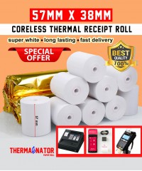 Thermal Receipt 57mm x 38mm